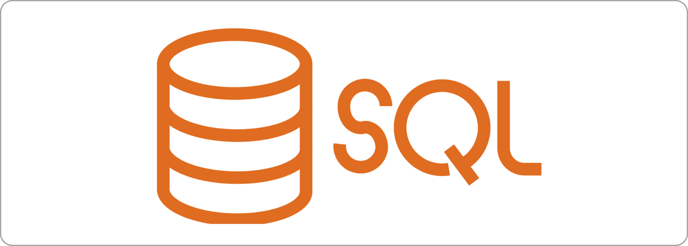 16 programming languages - SQL