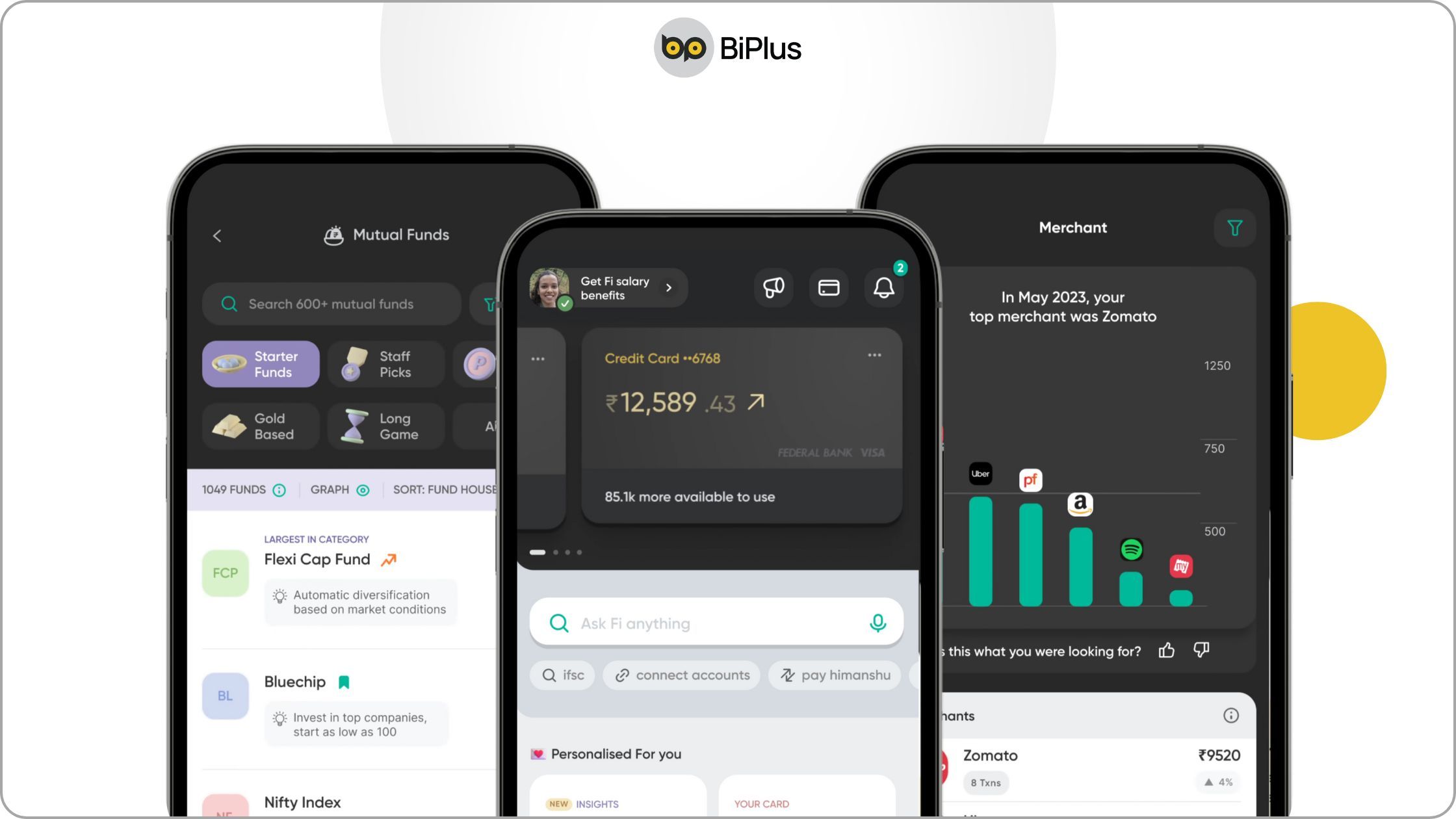 Features Fintech App - Investment Tracking