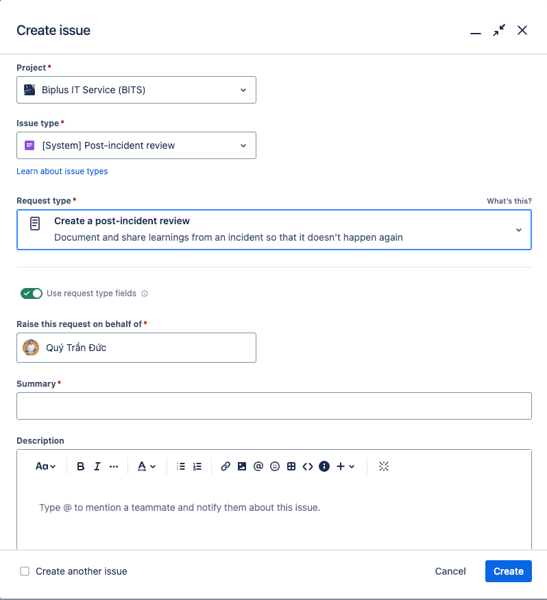 Surfacing incidents, PIRs and PIR actions in Jira - Early Access.png